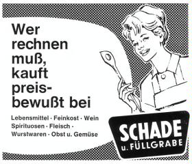 Schade & Füllgrabe -Werbung-