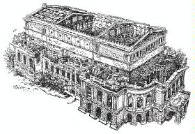 zerstörte Alte Oper