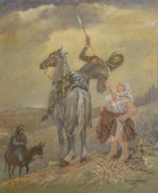 Don Quichote und Dulcinea